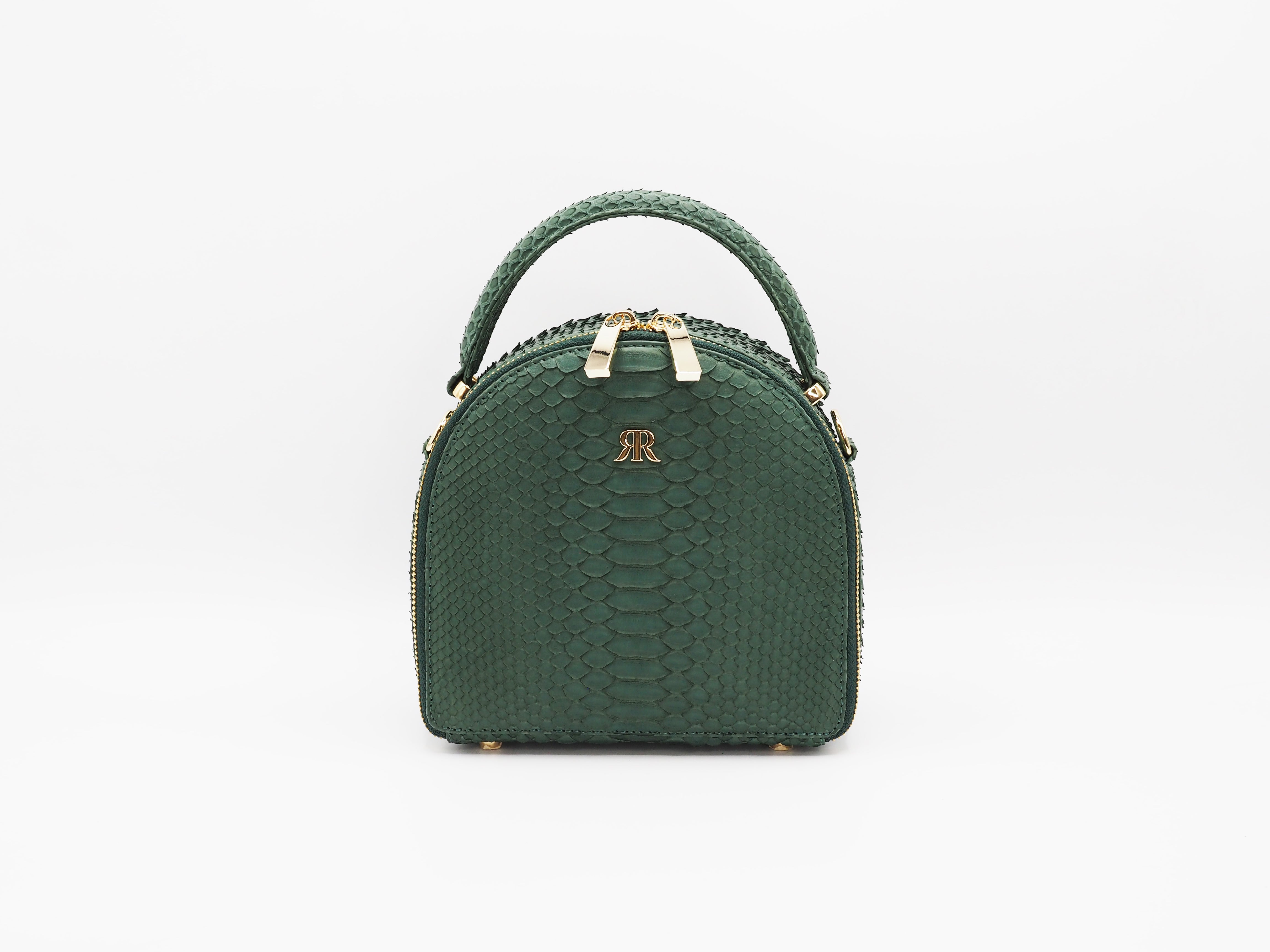 Python handbag Kotur Green in Python - 19525414